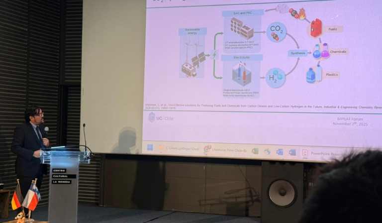 Chile y Baviera fortalecen la cooperación científica en hidrógeno verde y captura de CO₂